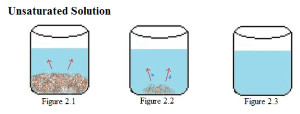 Unsaturated Solution